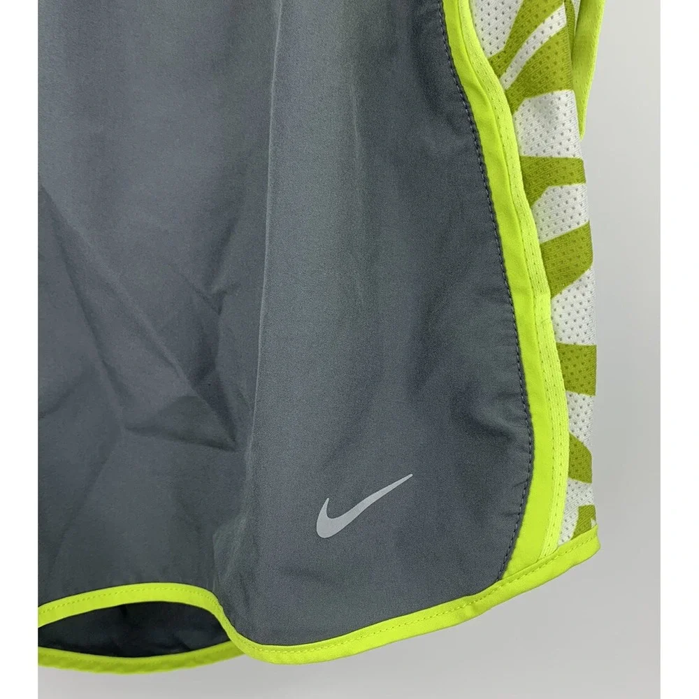 Nike Women's Dri-Fit Tempo Lined Running Shorts Size Small Gray